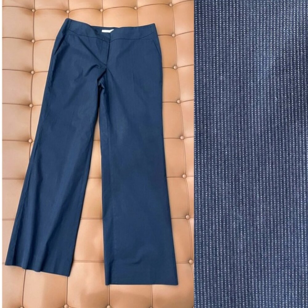 Reiss Wide Leg Cotton Minimalist Pants Modern Trousers Intentional Minimalism